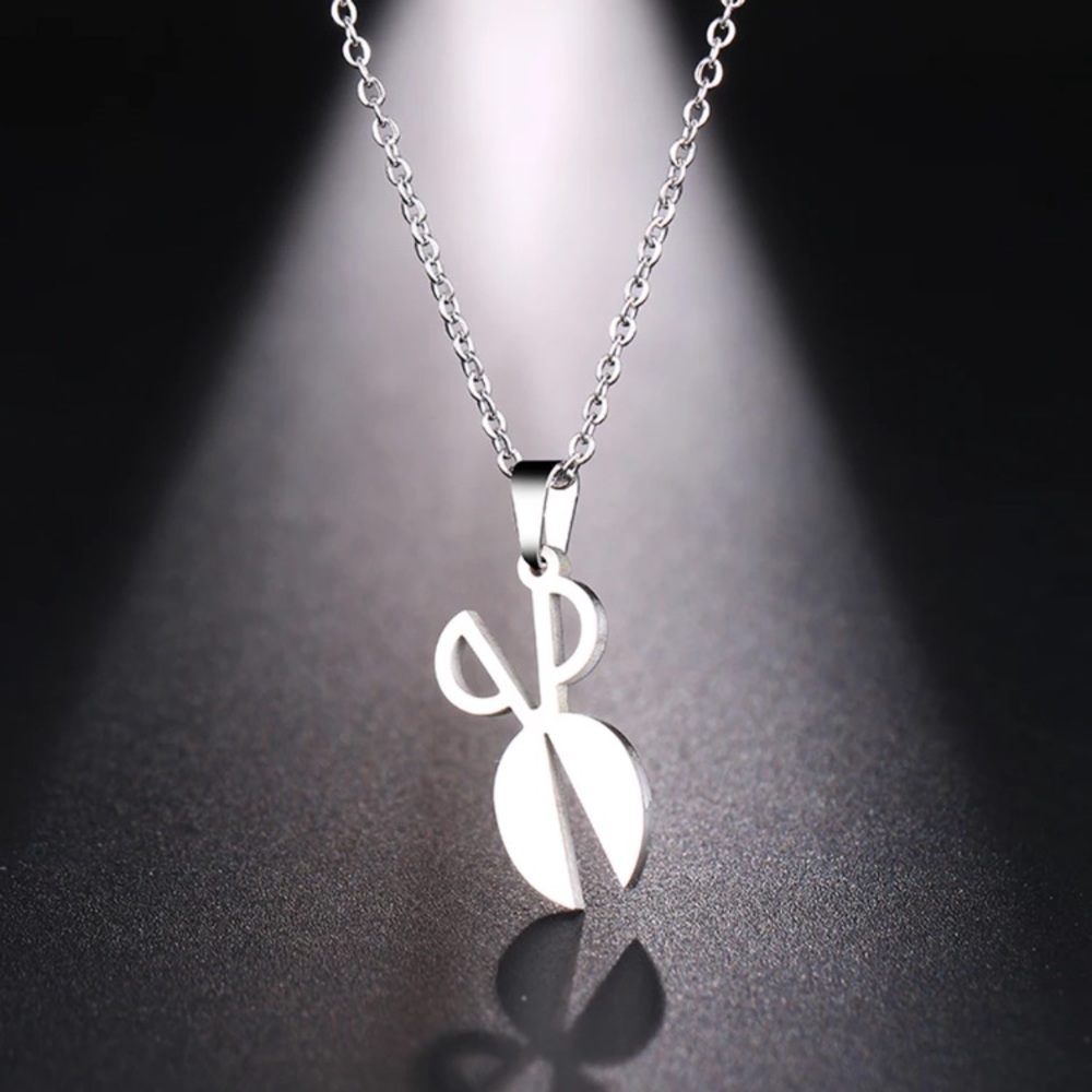 Stainless Steel Scissor Necklace